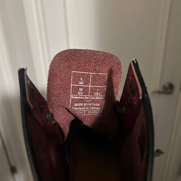 Dr. Martens Cherry Boots - Picture 4 of 5